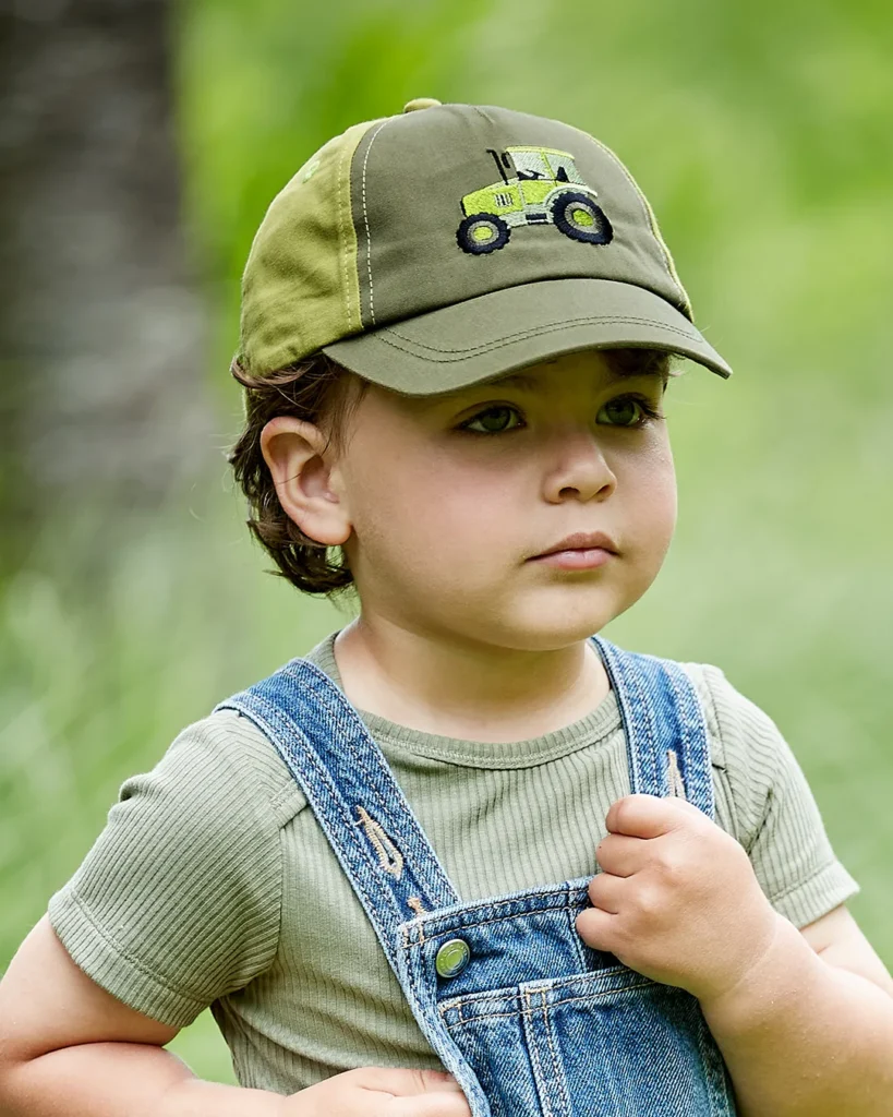 maximo cap traktor gruen an kind